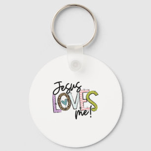 Christian Love Quote Gift For New Believers Jesus Keychain