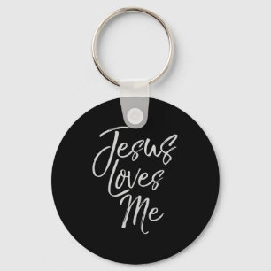 Christian Love Quote Gift For New Believers Jesus  Keychain