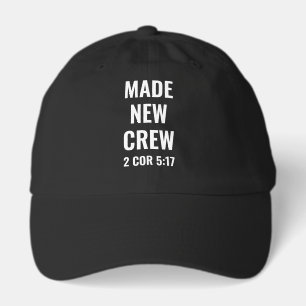 Christian MADE NEW CREW Adult Baptism Hat