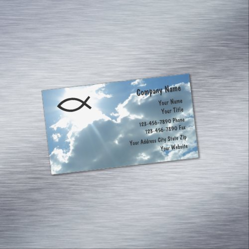 Christian Magnetic Business Cards