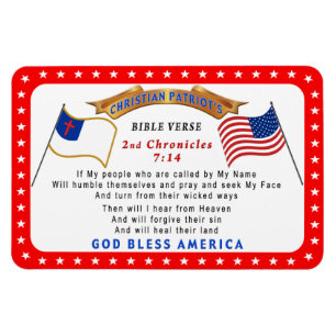 Christian Magnets Fridge 2nd chronicles 7 14