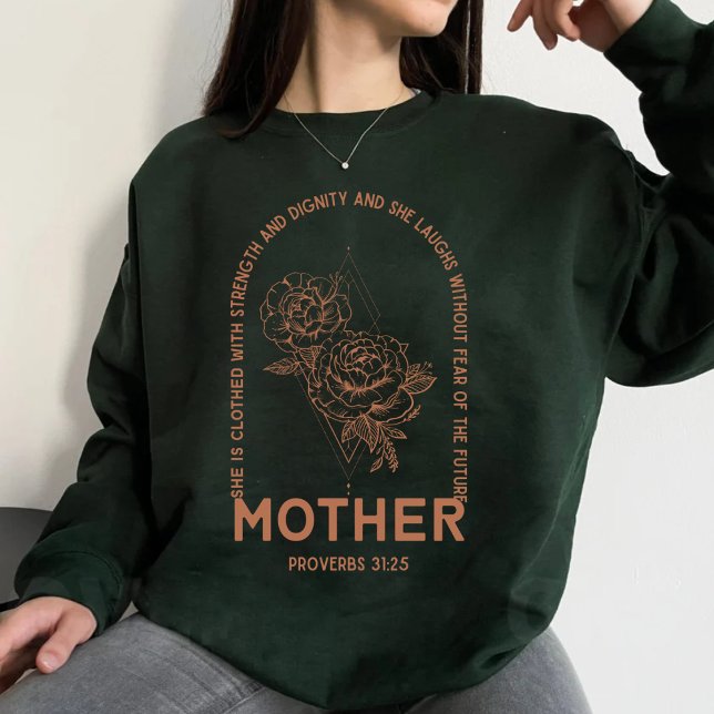 Christian mama bible verse sweatshirt (Creator Uploaded)