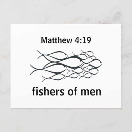 Christian  Matthew 419 Postcard