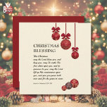 Christian | MAY THE LORD BLESS YOU | Christmas Holiday Card