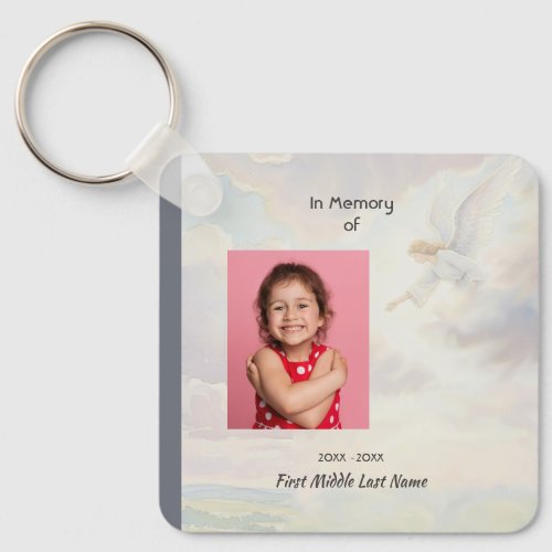 Christian Memorial Keepsake Angel Reaching 