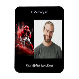 Christian Memorial Keepsake Baseball Softball  Magnet