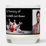 Christian Memorial Keepsake Bowling Bowler Scented Candle
