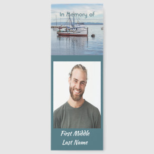 Christian Memorial Keepsake Commercial Fisherman Bookmarks