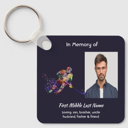 Christian Memorial Keepsake Hockey Player Sport