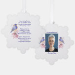 Christian Memorial Poem Bluebird Garden Bird 