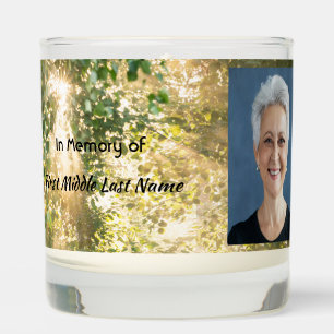 Christian Memorial Sunshine Golden Forest Scented Candle