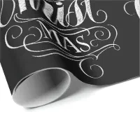 Matte Black Gift Wrap 15 Feet Chalkboard Paper Roll Black -  UK  Black wrapping  paper, Elegant gift wrapping, Christmas gift wrapping