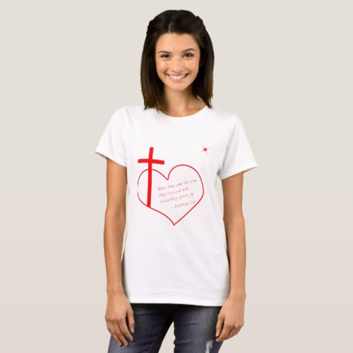 Christian Merry Christmas red T_Shirt