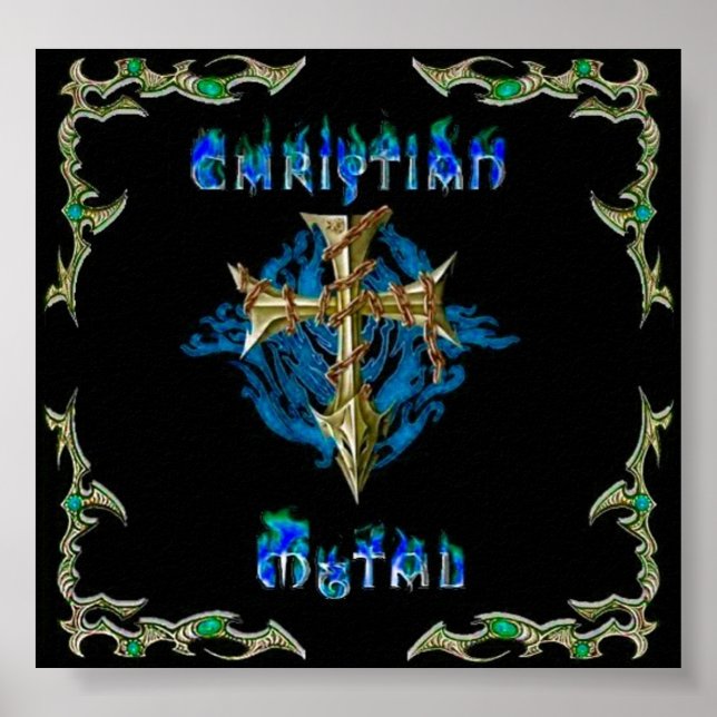 christian metal poster (Front)