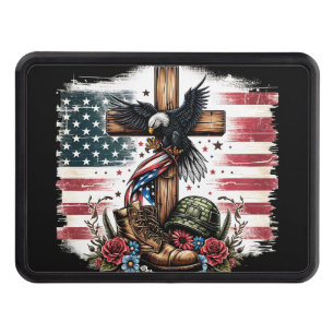 Christian Military Hitch Cover