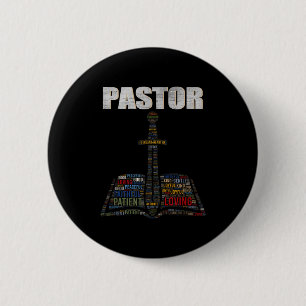 Christian Minister Word Cloud Church Pastor Apprec Button