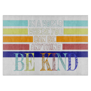 Christian Miracle Worker BE Kind Cutting Board
