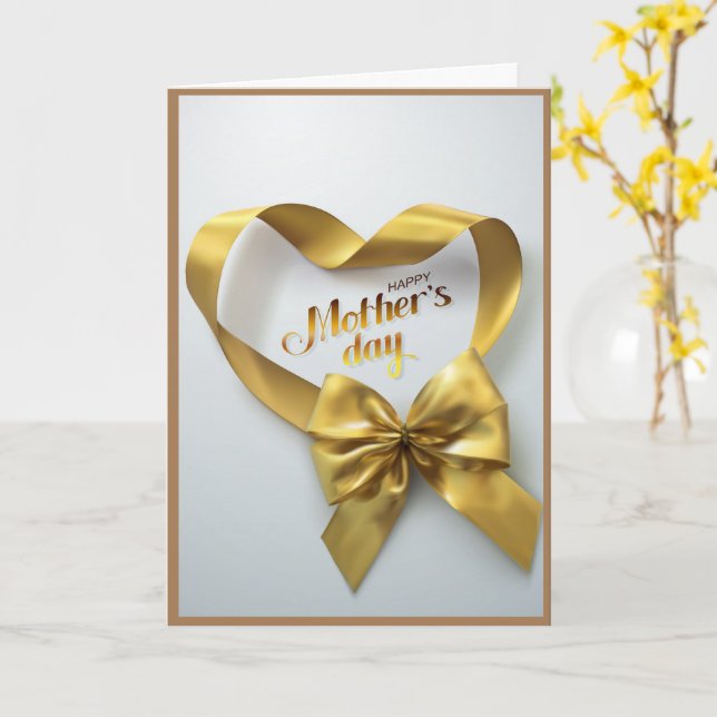 Christian Mother's Day Card (Yellow Flower)