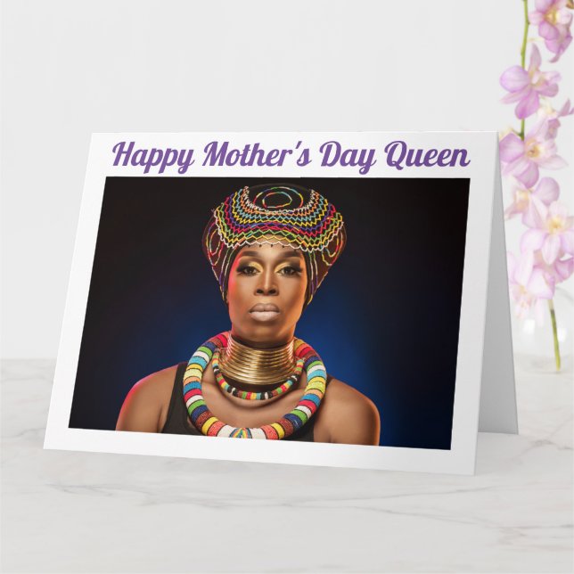 Christian Mother's Day Card (Orchid)