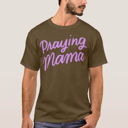 Christian Mothers Day Gifts Mom Prayer Warrior T_Shirt