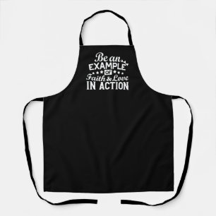 Christian Motivation Design – Faith, Love, and Act Apron
