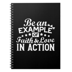 Christian Motivation Design – Faith, Love, and Act Notebook