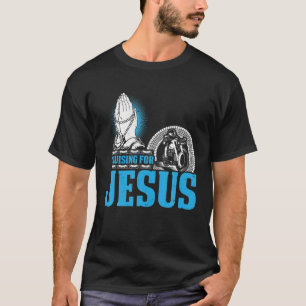 Christian Motorcycle Biker Cruising For Jesus Fait T-Shirt