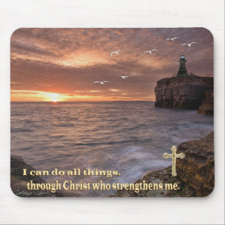 christian mousepad