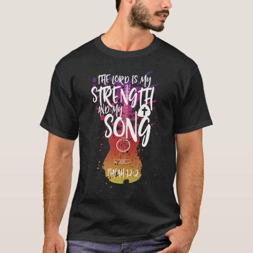 Christian Music Guitar Church Band Love God T_Shirt