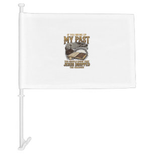 Christian My Past Jesus Dropped The Charges Shirt Car Flag