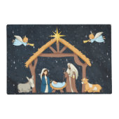 Christian Nativity Christmas Placemat | Zazzle