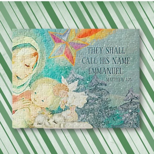 Christian Nativity Scene Jigsaw Puzzle (Creator Uploaded)