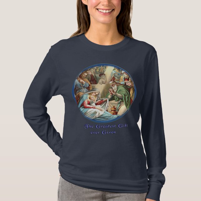 Christian Nativity T-Shirt (Front)