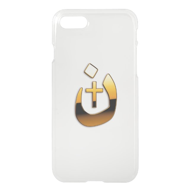 Christian Nazarene Cross Solidarity Composite Uncommon iPhone Case (Back)