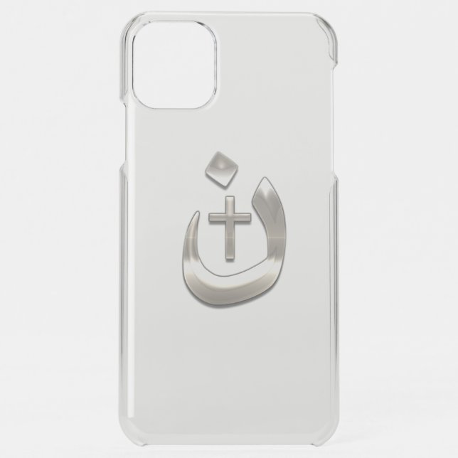 Christian Nazarene Cross Solidarity Composite Uncommon iPhone Case (Back)