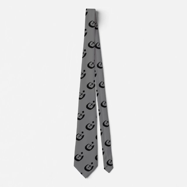 Christian Nazarene Cross Solidarity Tie (Front)