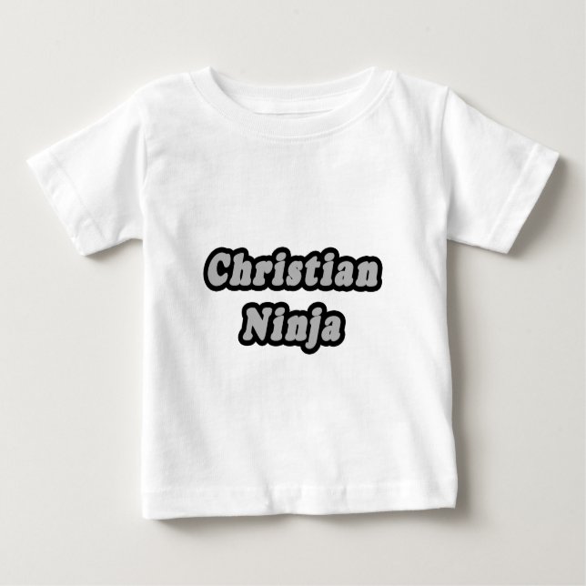 Christian Ninja Baby T-Shirt (Front)