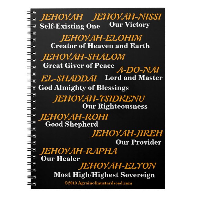 Christian Notebook (Front)