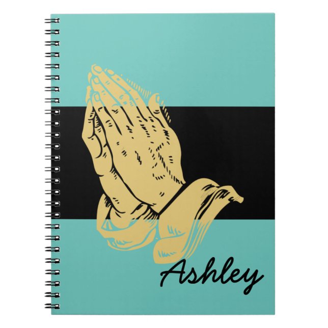 Christian Notebook-Custom Name Notebook (Front)