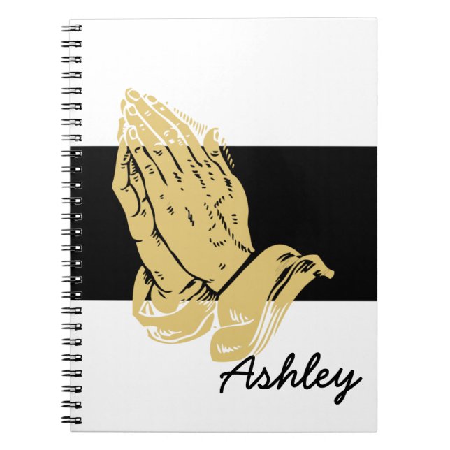 Christian Notebook-Custom Name Notebook (Front)