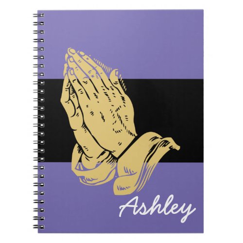 Christian Notebook_Prayer_Custom Name Notebook