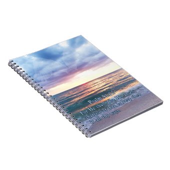 Christian Notebooks with Bible Scripture | Zazzle