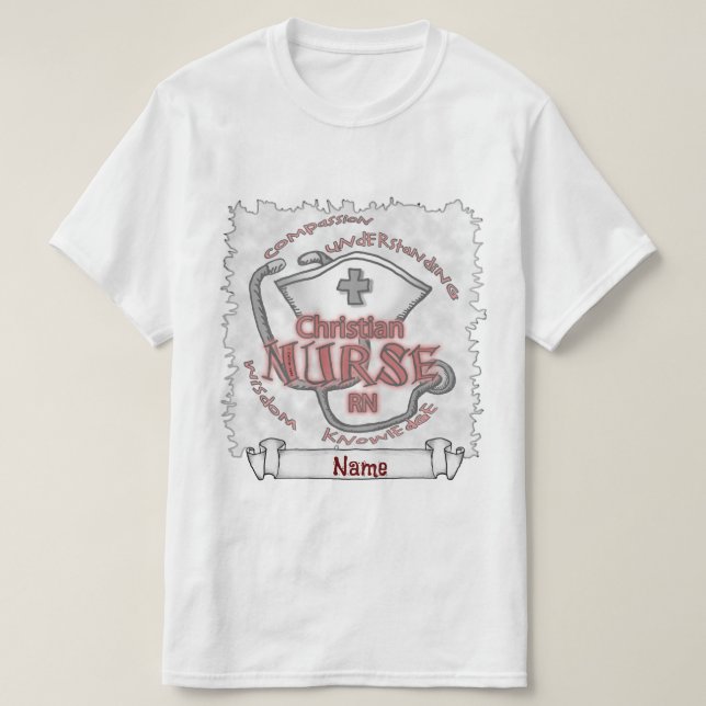 Christian nurse axiom  T-Shirt (Design Front)