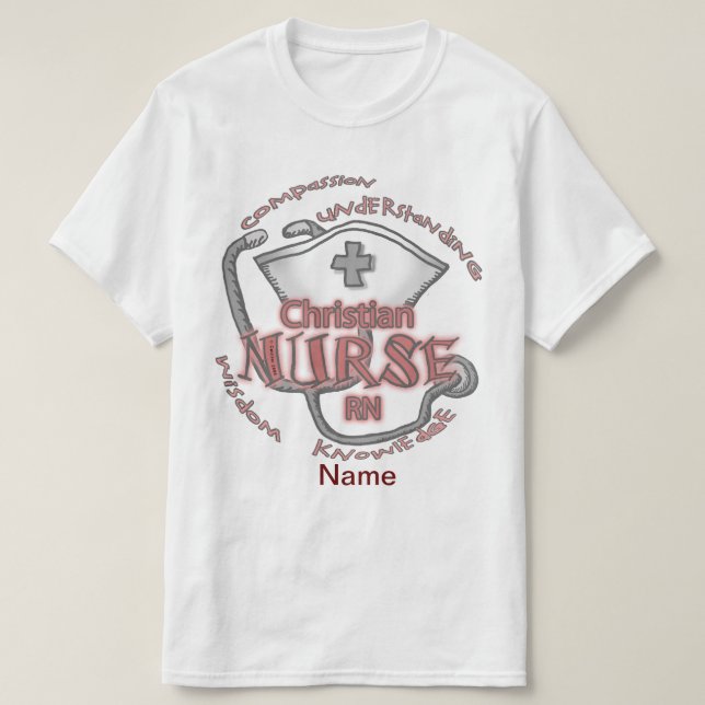 Christian nurse axiom  T-Shirt (Design Front)