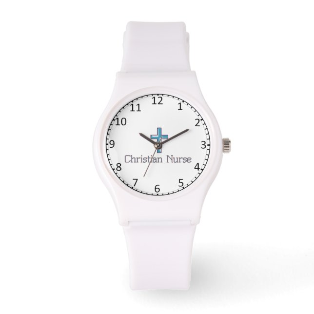 Christian Nurse Cross Watch (Front)