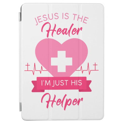Christian Nurse Women Jesus Healer Gospel Graphic iPad Air Cover