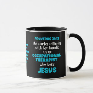 Christian OCCUPATIONAL THERAPIST OT Proverbs 31 Mug