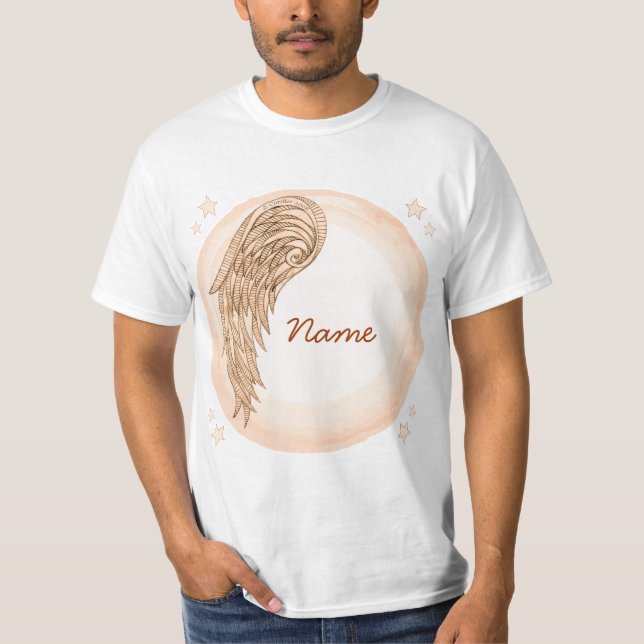 Christian one wing angel  T-Shirt (Front)