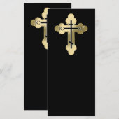 Christian orthodox cross (Front/Back)