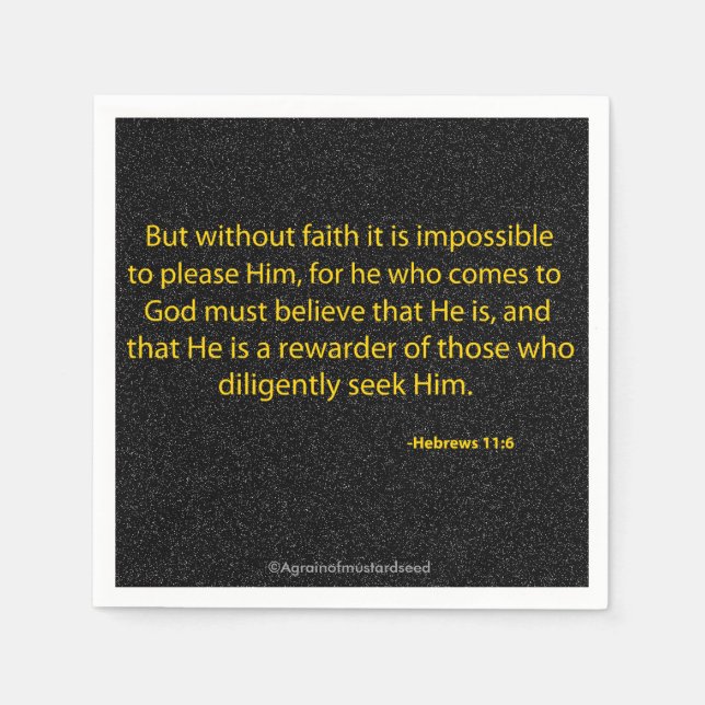 Christian Paper Napkins (Front)